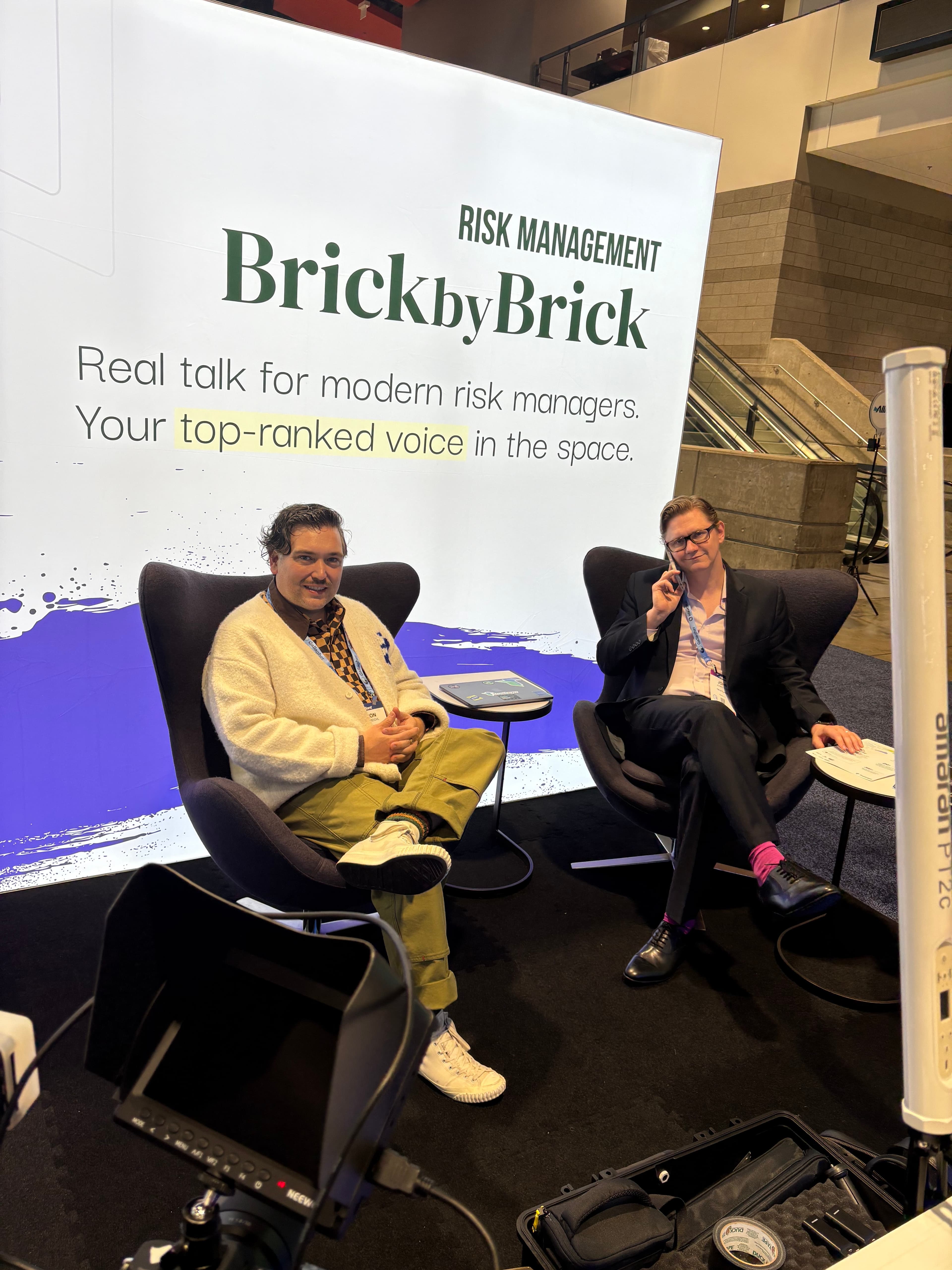 Recording at RIMS RiskWorld